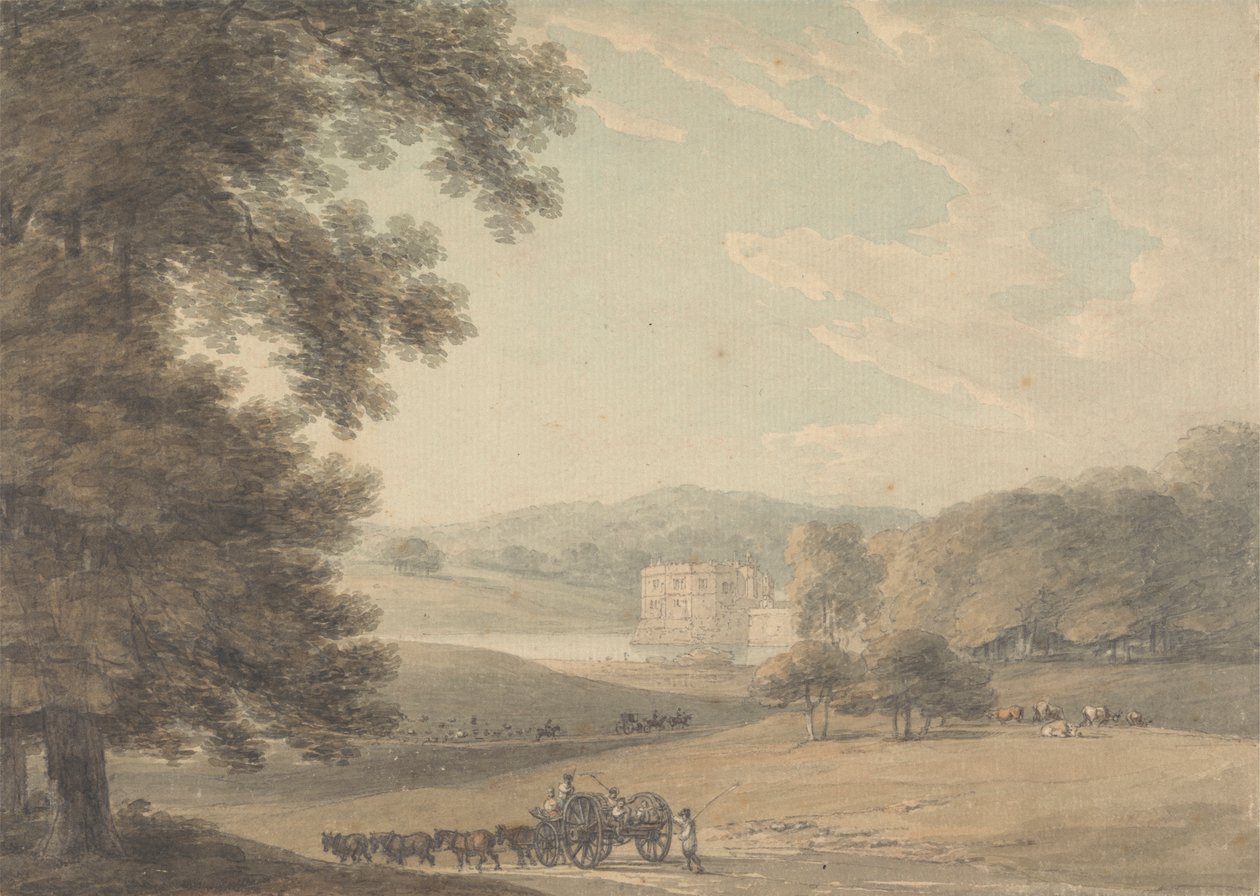 Castelo de Leeds, Kent de Thomas Hearne