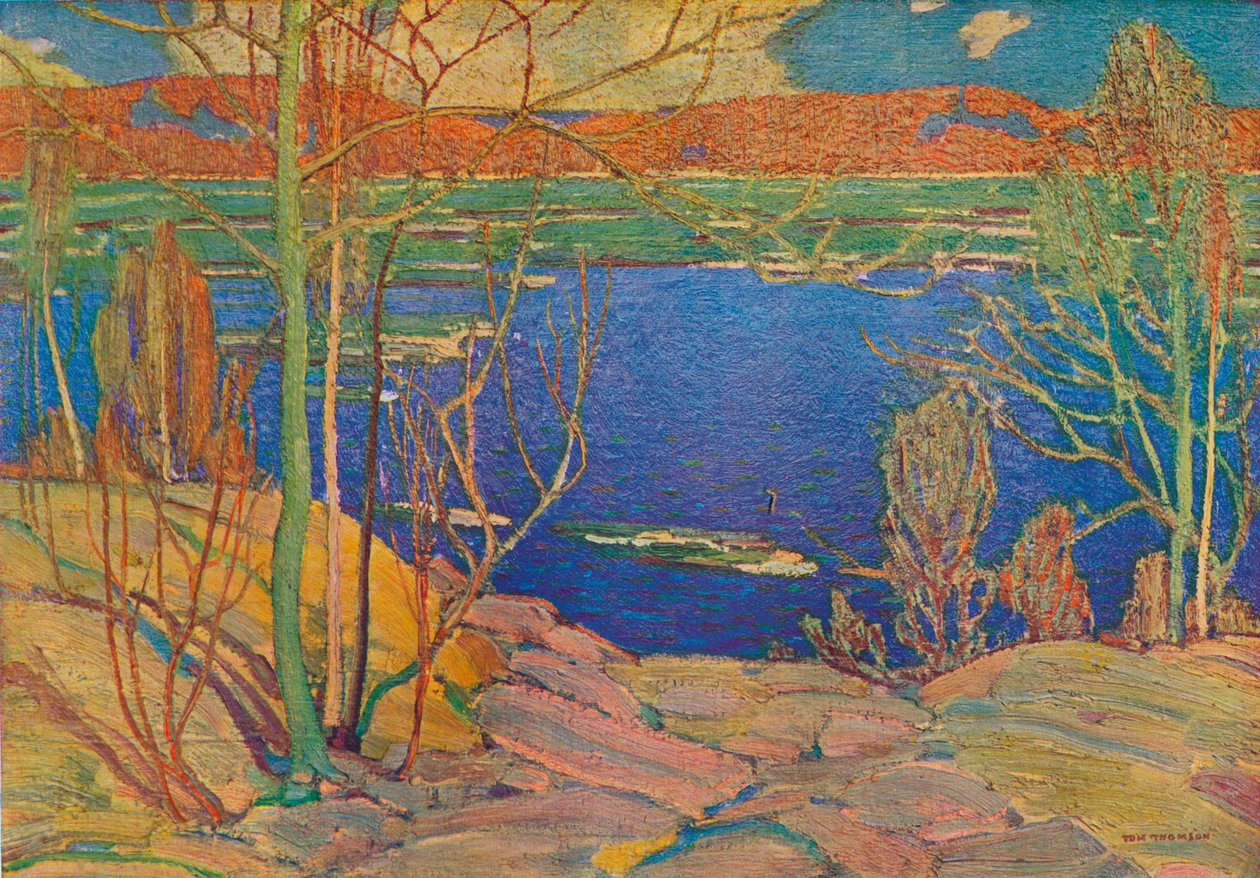 Gelo da Primavera, 1916, 1937 de Tom Thomson