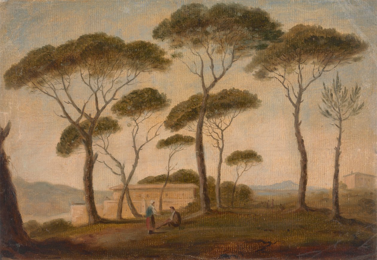 O Jardim da Villa Borghese de Thomas Jones