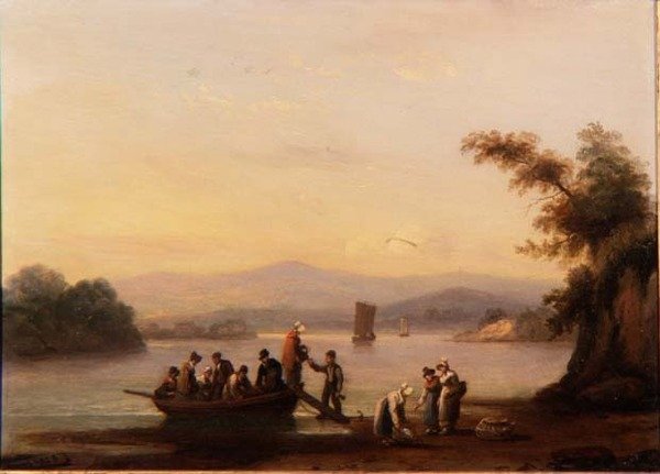 No Dardo, perto de Dittisham de Thomas Luny