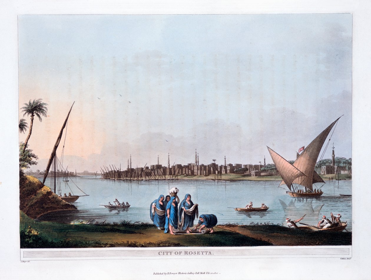 Cidade de Rosetta, 1801 de Thomas Milton