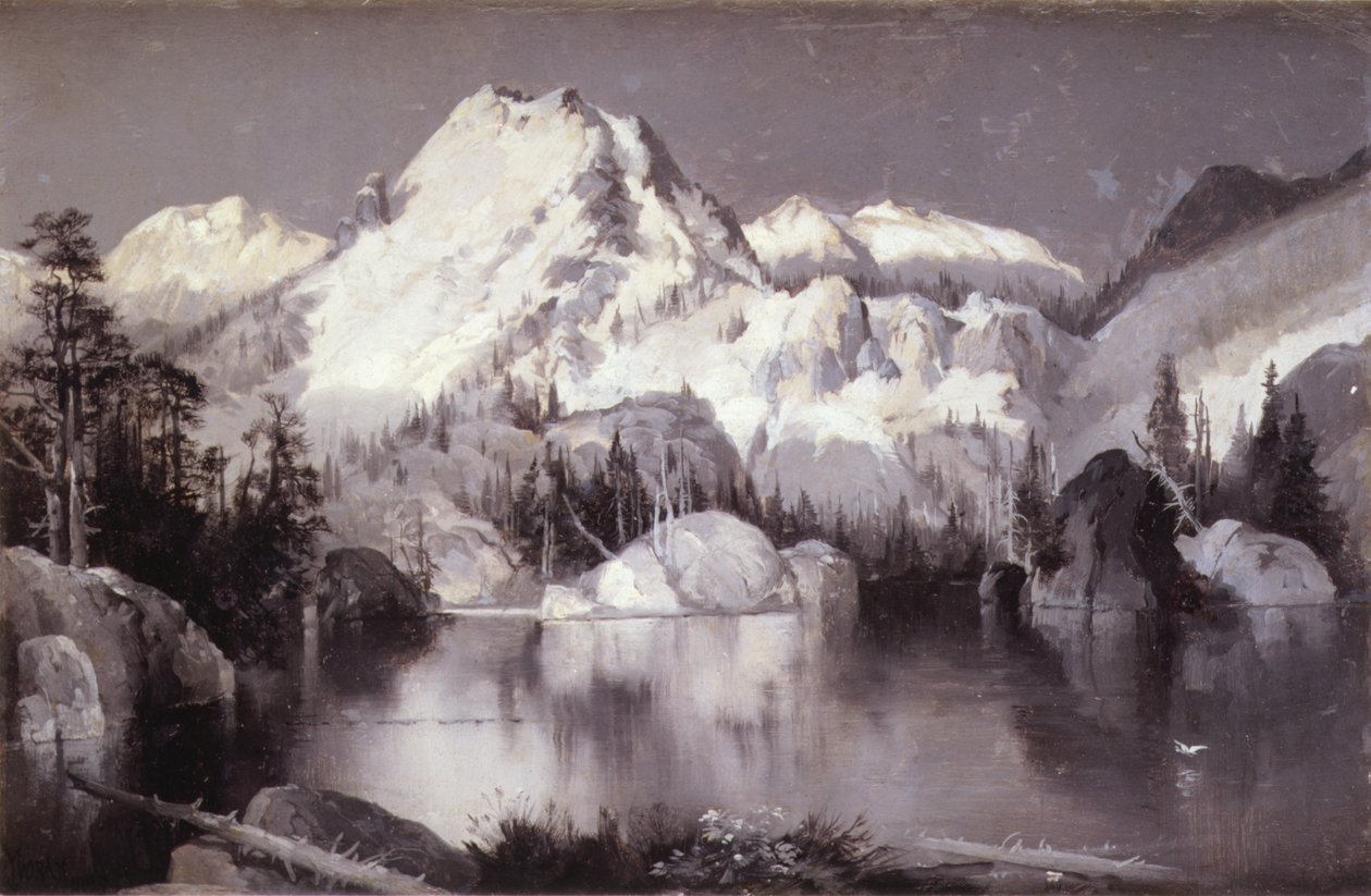 Lago de Cristal de Thomas Moran