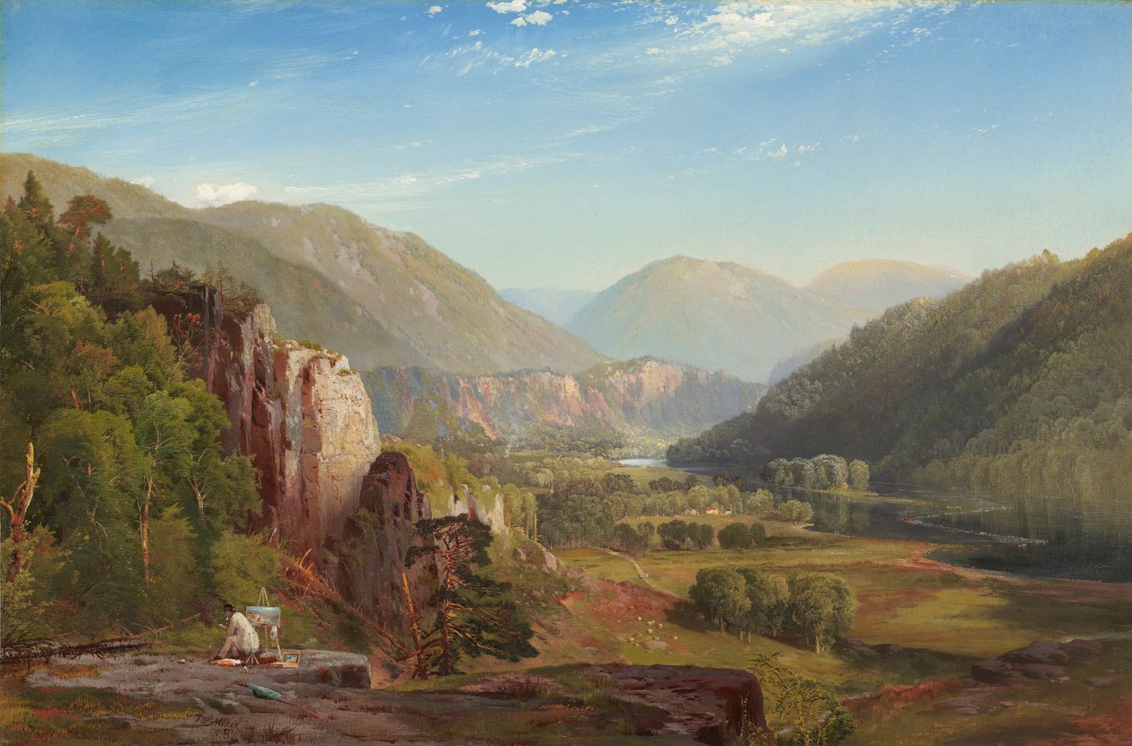 O Juniata, noite de 1864 de Thomas Moran