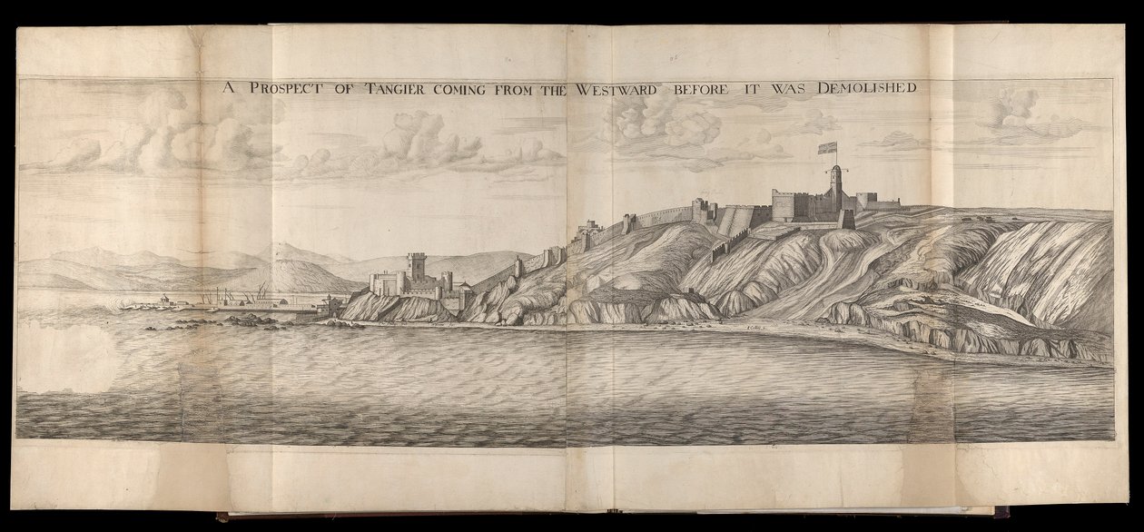 Atlas, planos de Tânger de Thomas Phillips
