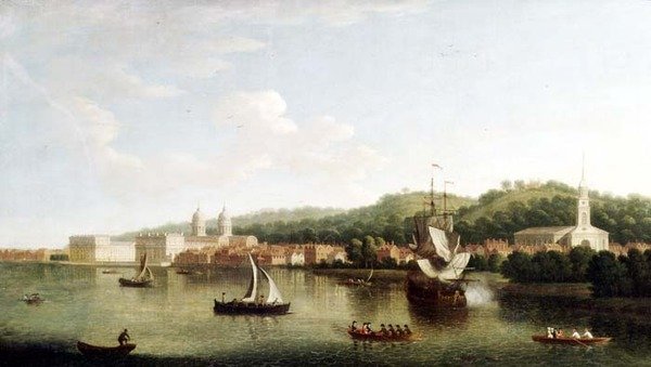 Vista de Greenwich de Thomas Priest
