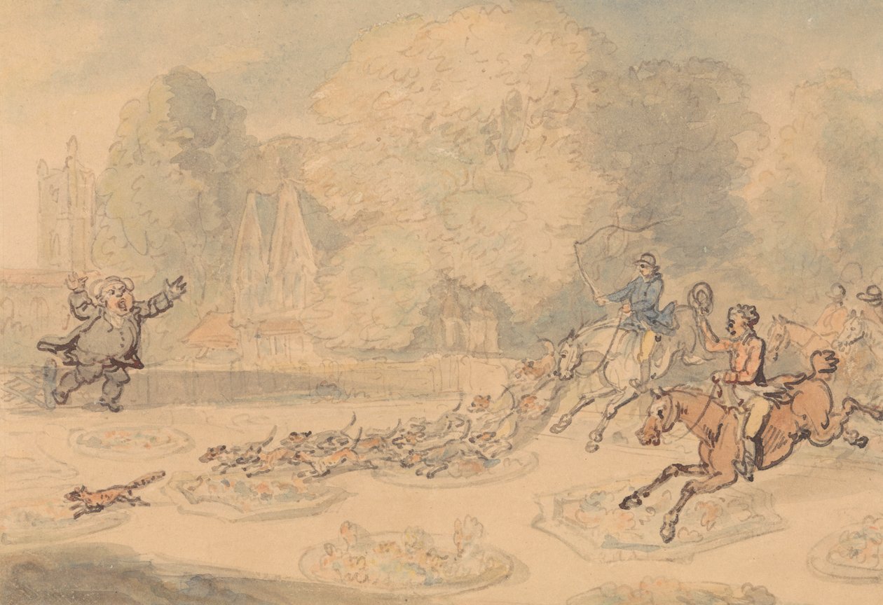 O Vigário enfurecido de Thomas Rowlandson