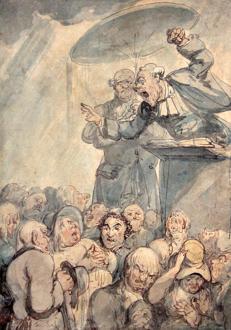 O Encantador (aguarela) de Thomas Rowlandson