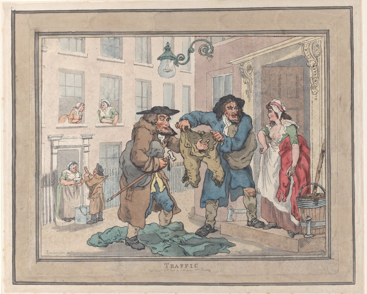 Tráfego, 1791., 1791. de Thomas Rowlandson