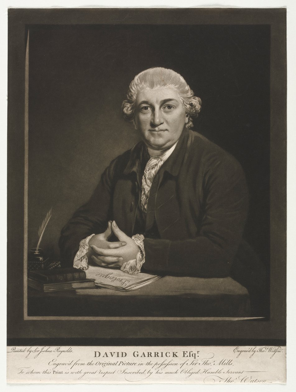 David Garrick, 1779. de Thomas Watson