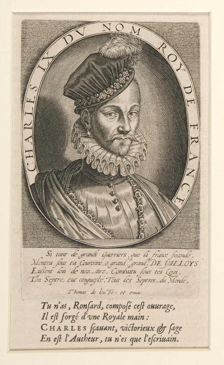 Carlos IX, rei da França de Thomas de Leu