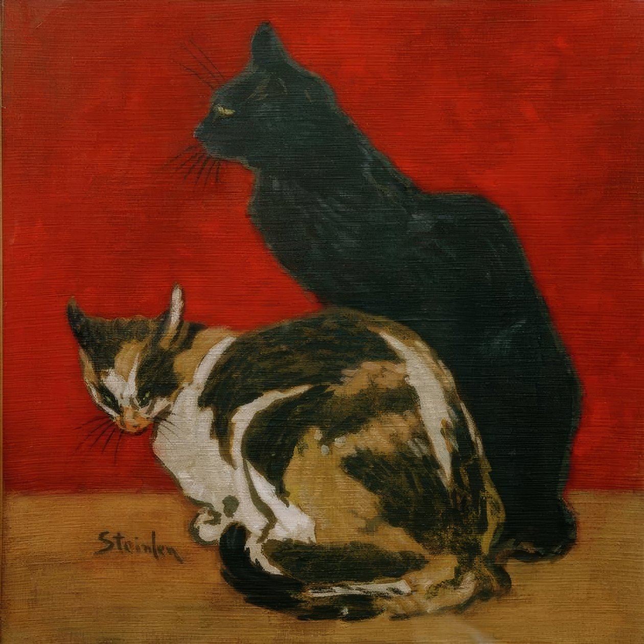 Gatos de Théophile Alexandre Steinlen