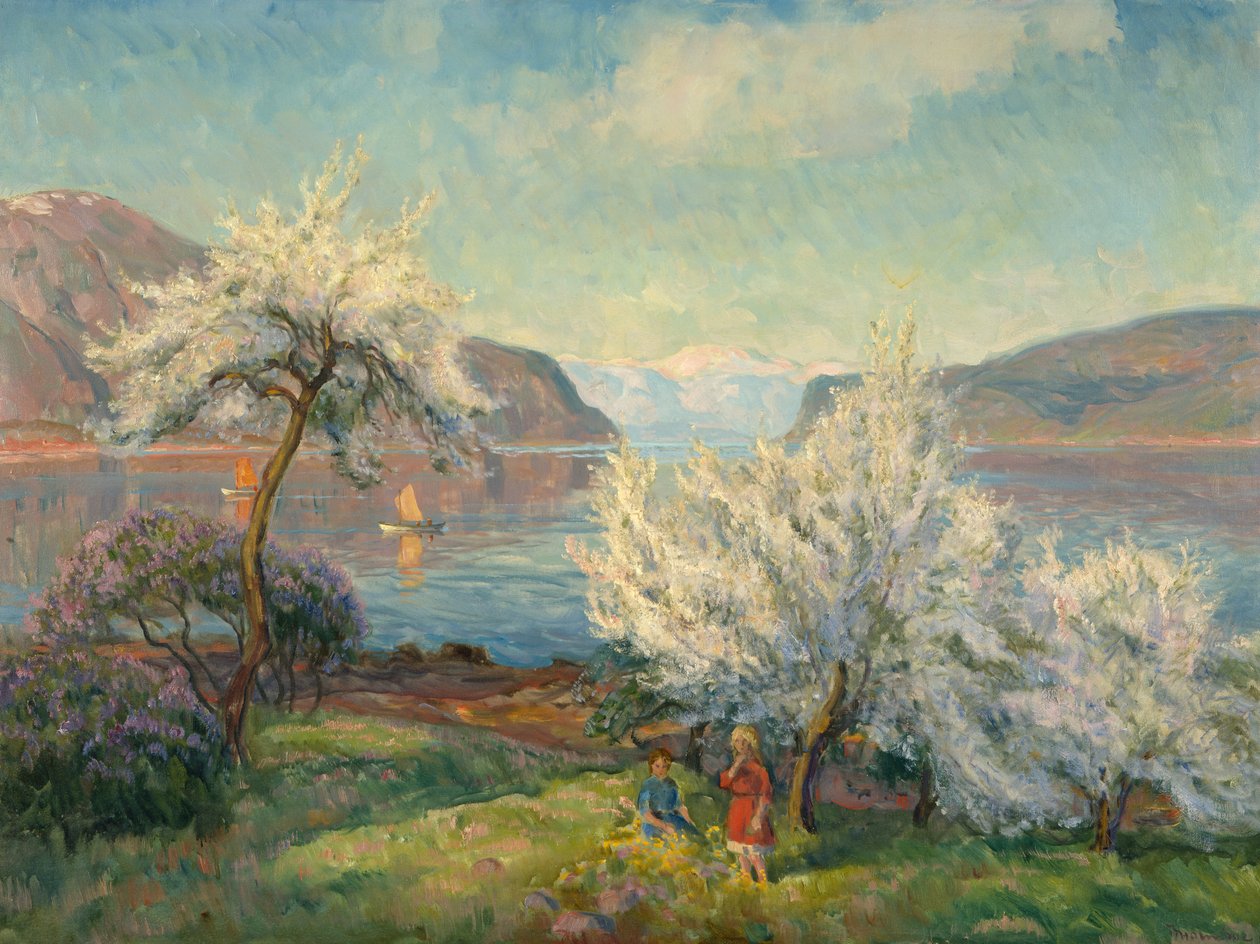 Mola (óleo sobre tela) de Thorolf Holmboe