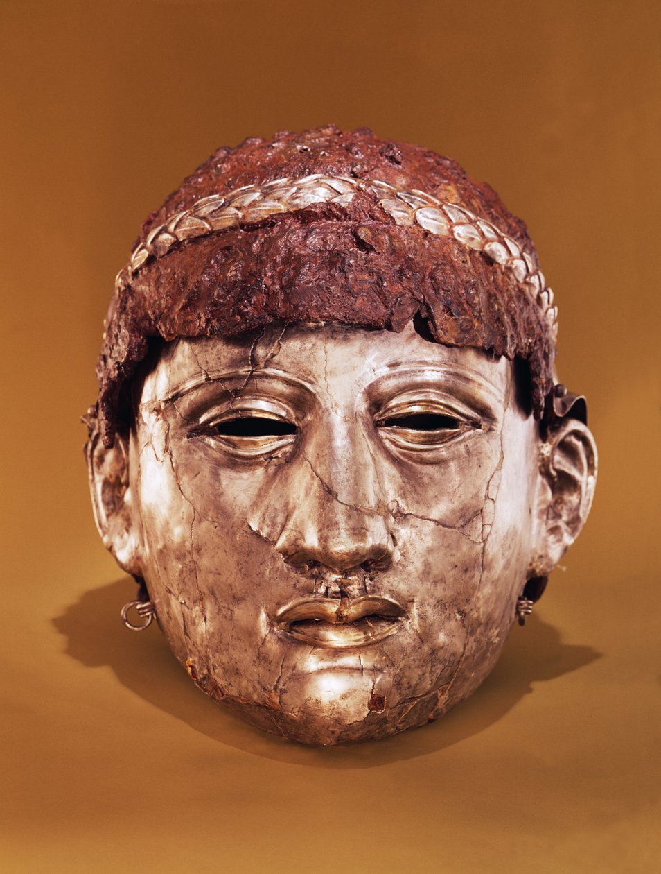 Capacete em duas partes (ferro) de Thracian