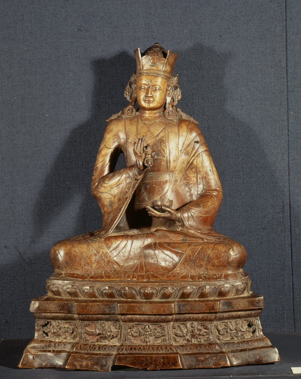 Padmasambhava (bronze) de Tibetan School