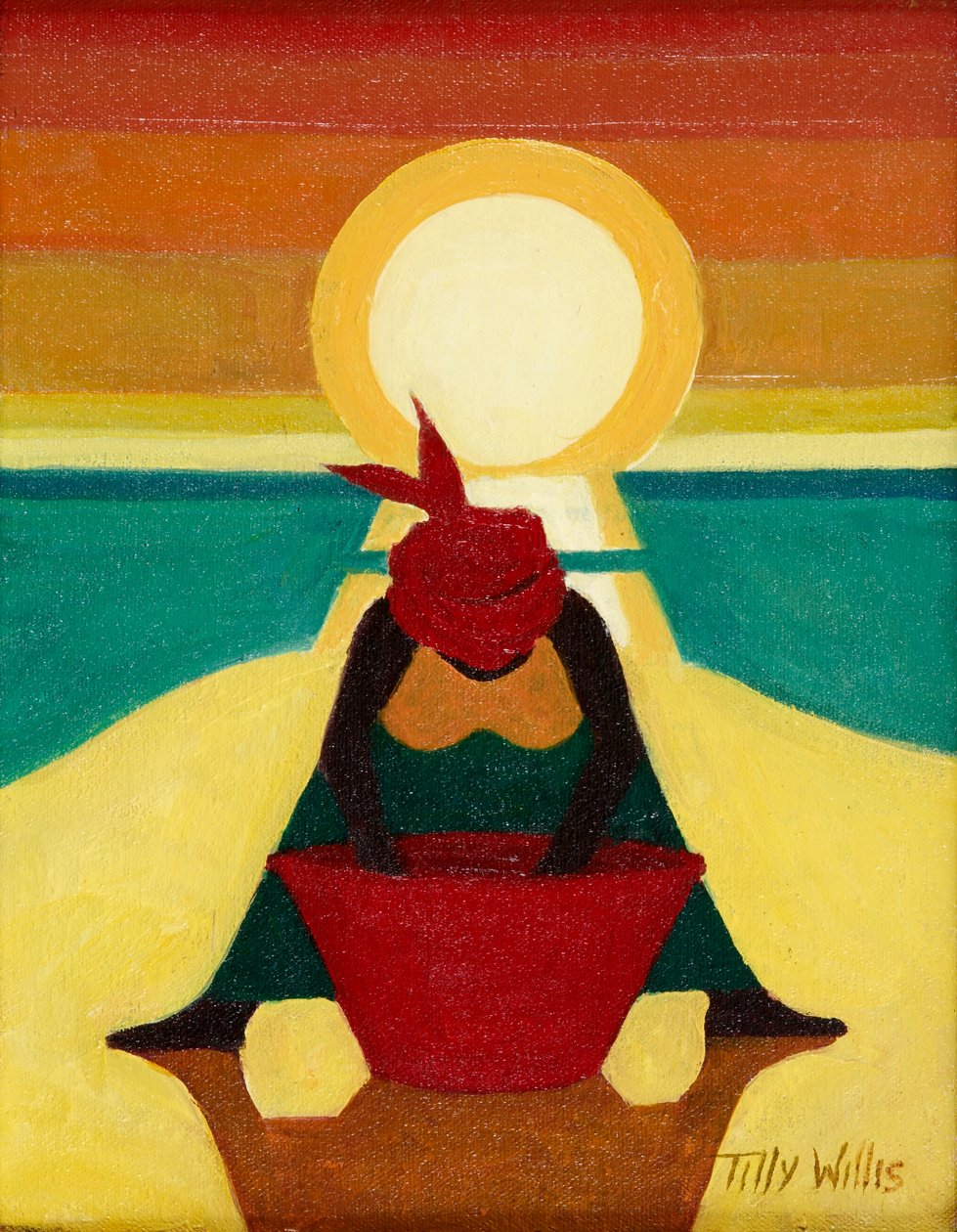 Por do sol africano, 2009 de Tilly Willis