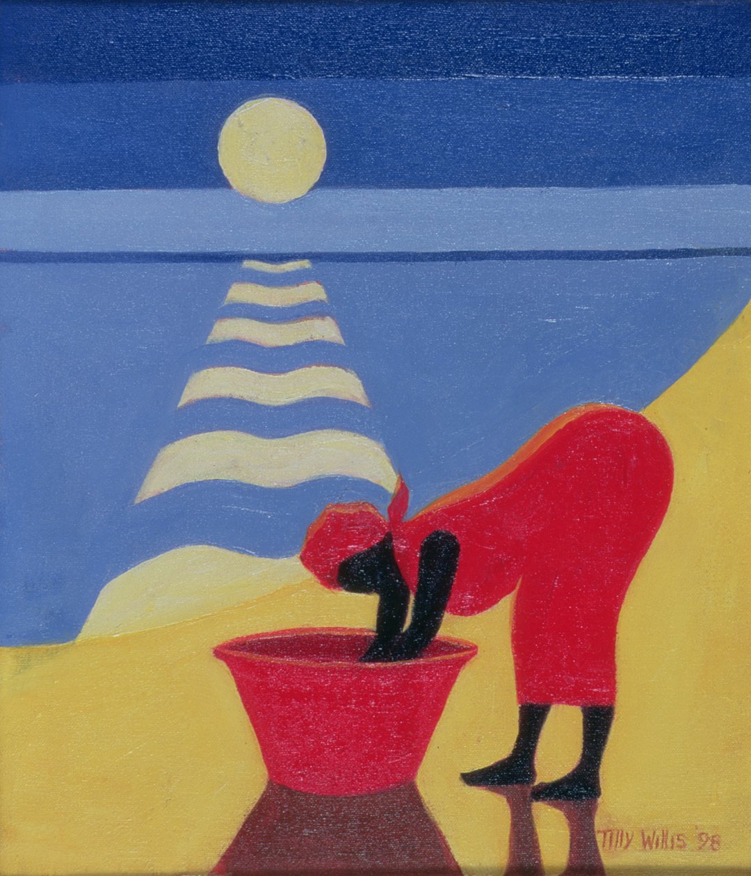 Pela costa do mar, 1998 de Tilly Willis