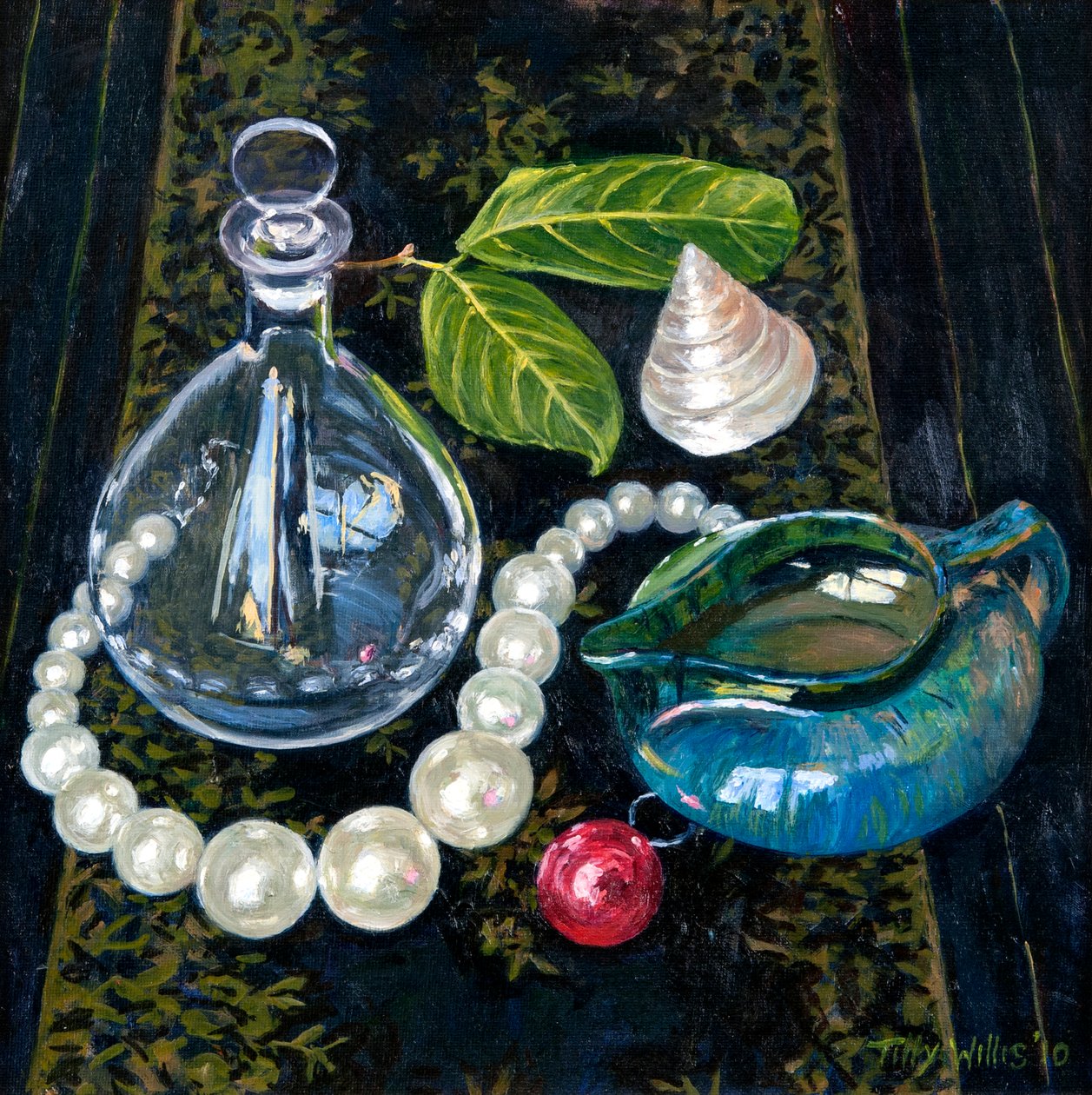 Ainda vida com pérolas de Tilly Willis