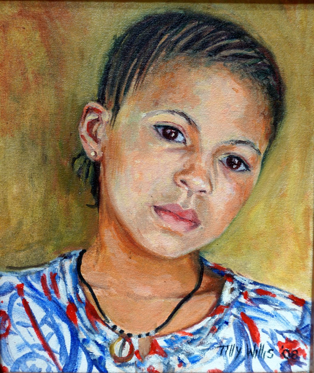 Menina com tranças 2008 de Tilly Willis