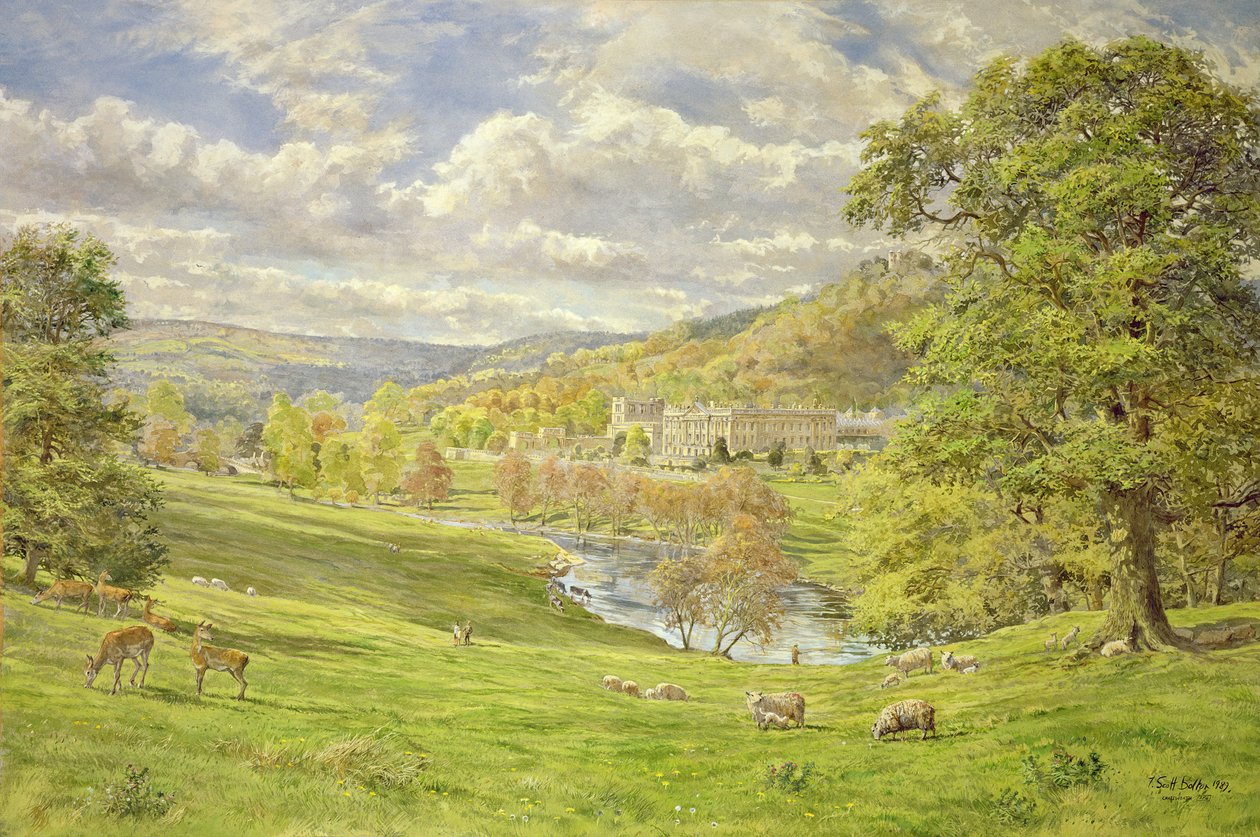 Chatsworth, 1989 (wc) de Tim Scott Bolton