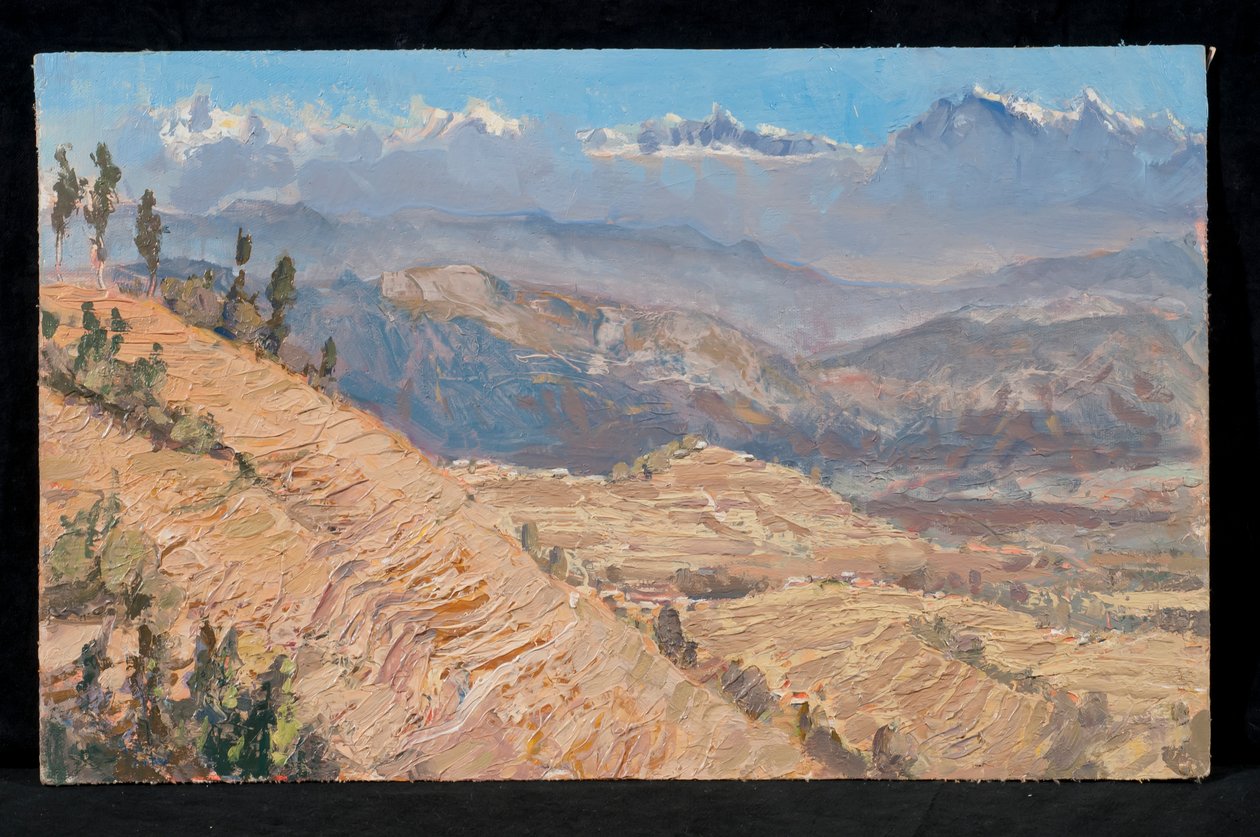 Terraços Dhulikel, Nepal de Tim Scott Bolton