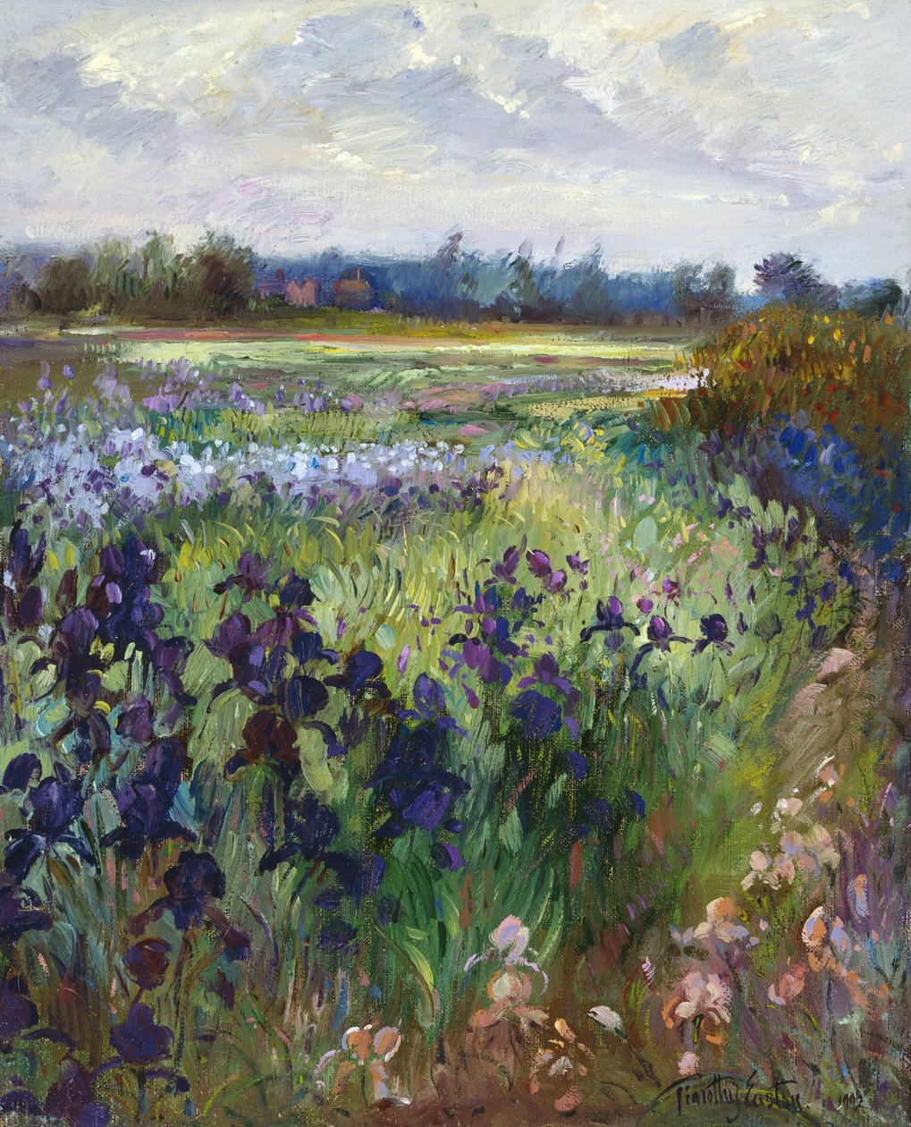 Em Great Green, Burgate, 1992 de Timothy Easton
