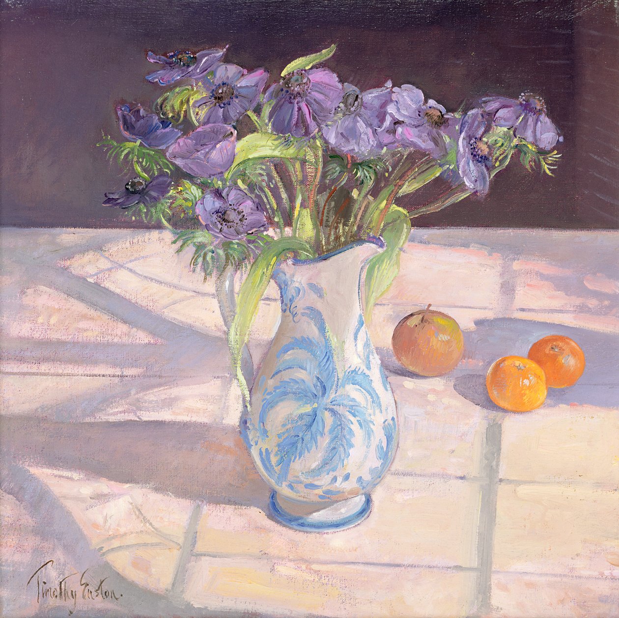 Jarro Francês com Anêmonas de Timothy Easton