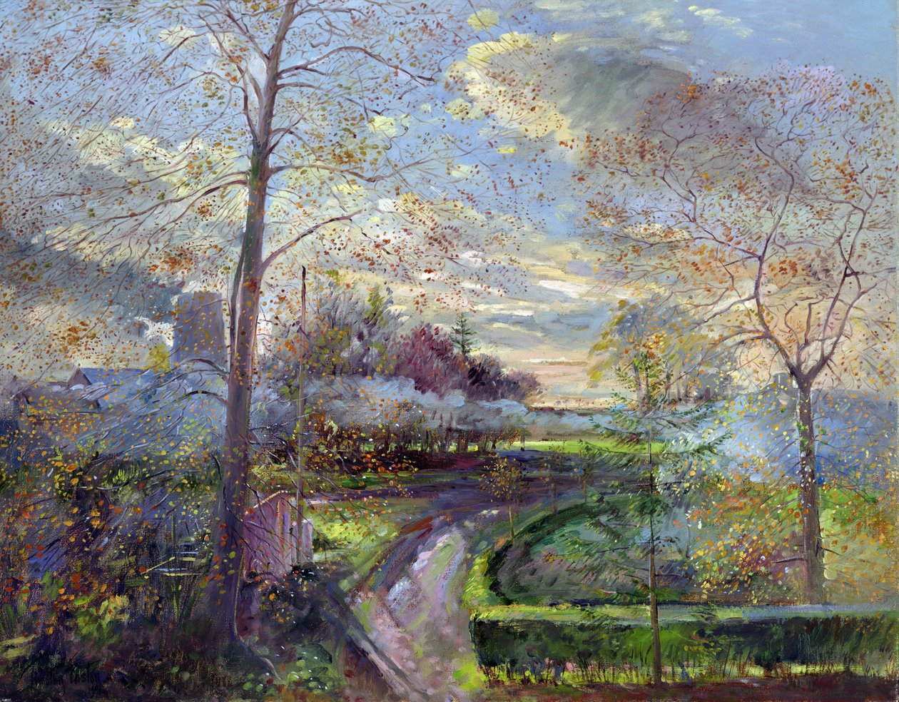 Deriva de fumaça, outono de Timothy Easton