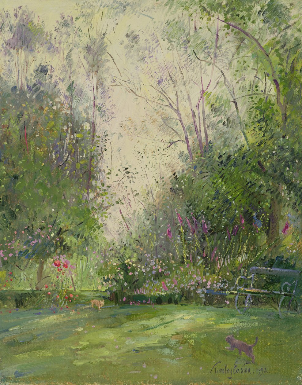 A borda da madeira de Timothy Easton