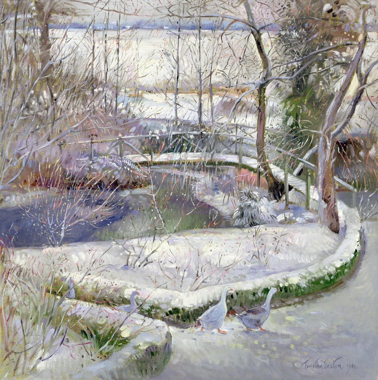 Ponte sobre a Willow Tree de Timothy Easton