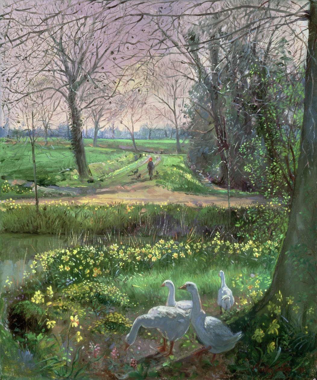 Caminhada da primavera de Timothy Easton