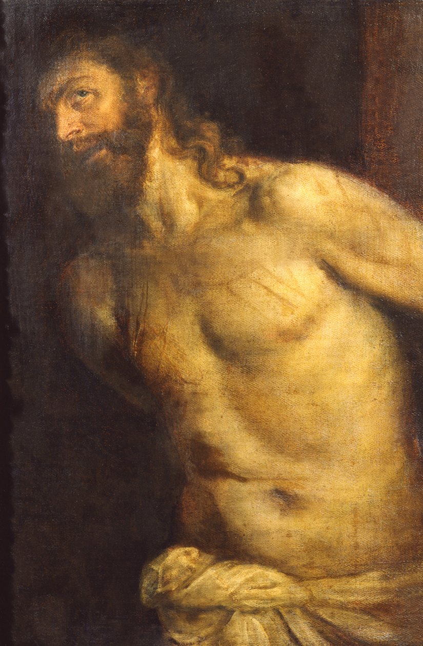 Cristo Flagelado, c.1560 de Tiziano Vecelli