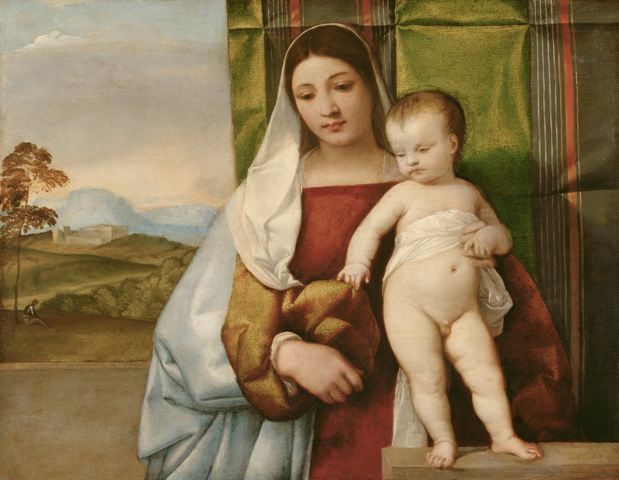 Madonna Cigana de Tiziano Vecelli