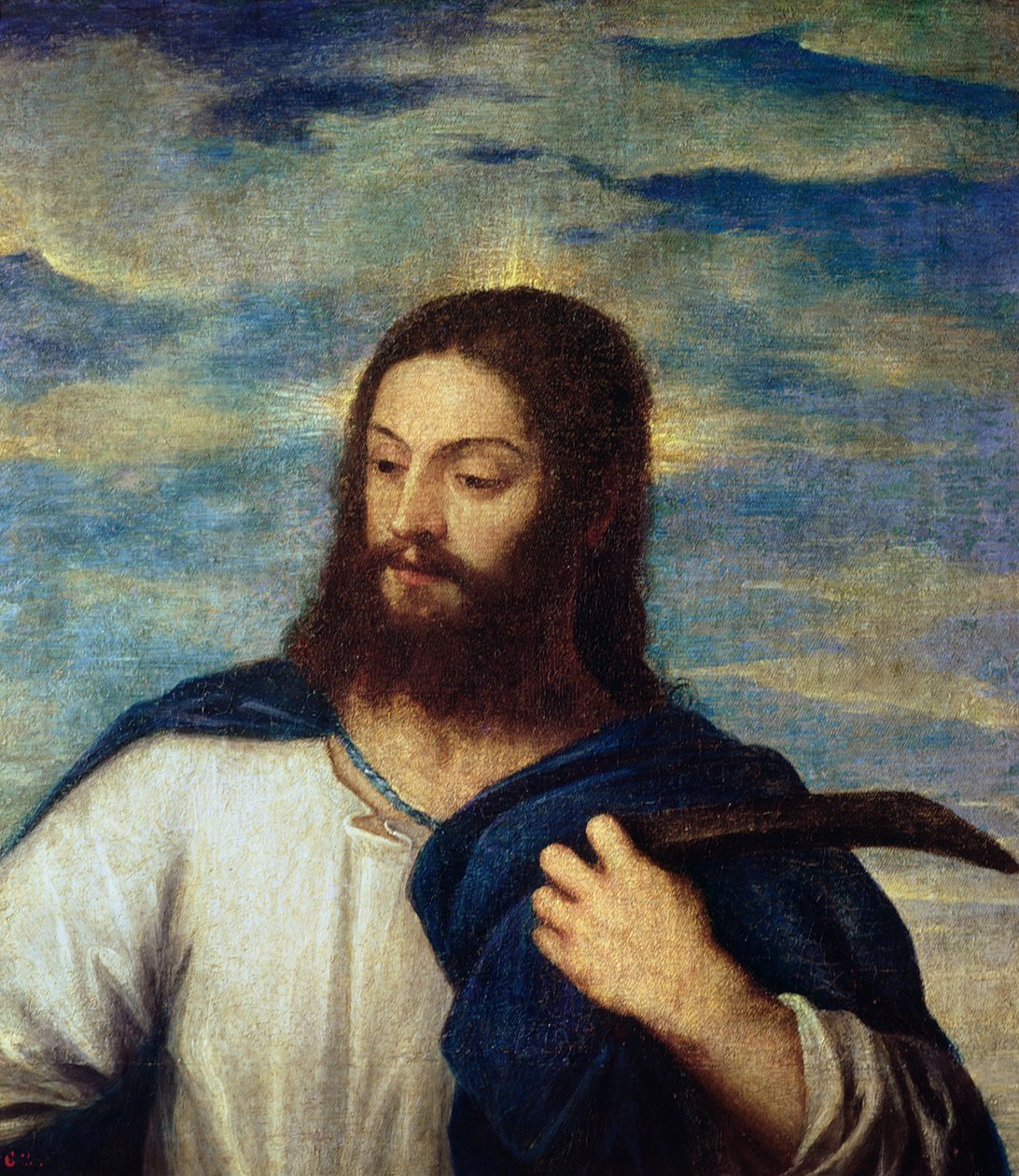 O Salvador, c.1553 de Tiziano Vecelli