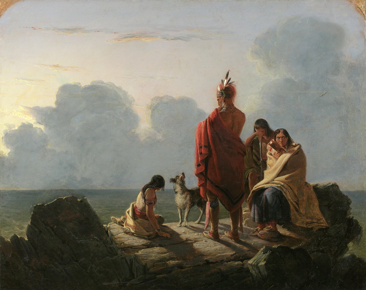 O último da corrida, 1847 de Tompkins Harrison Matteson