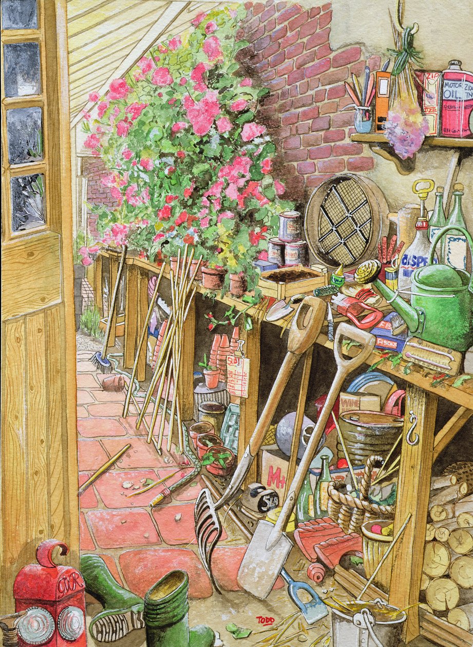 Potting Up, 1997 (wc no papel) de Tony Todd