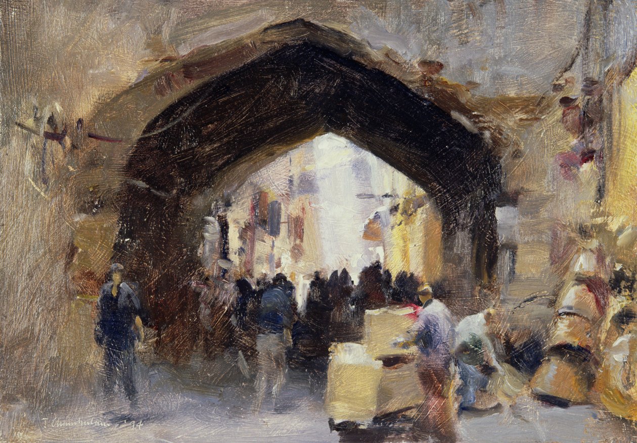 Bazar de Teerã, 1994 de Trevor Chamberlain