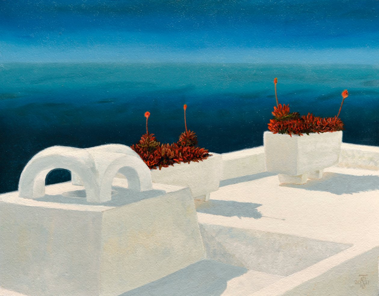 Santorini 5, 2010 de Trevor Neal