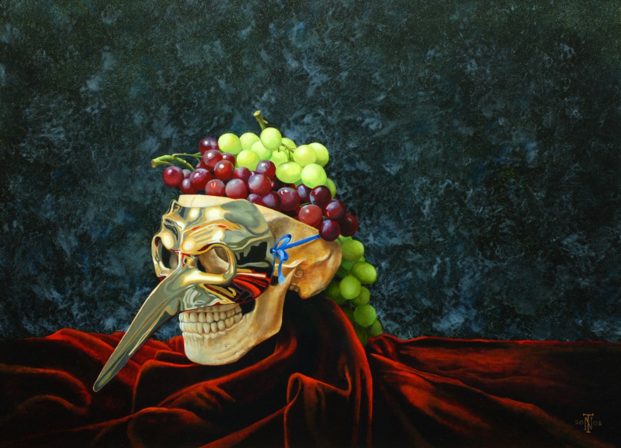 Cabeça de caveira, 2008 de Trevor Neal