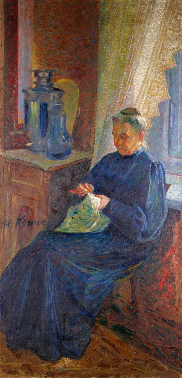 Retrato de Madame Sophie Popoff de Umberto Boccioni