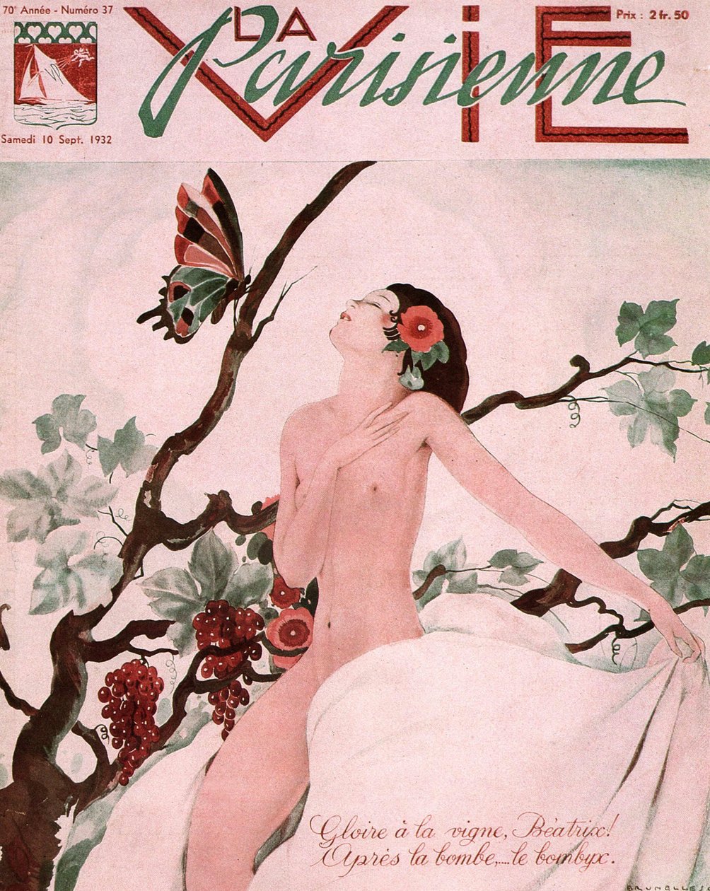 Capa da revista La Vie Parisienne, 1932 de Umberto Brunelleschi