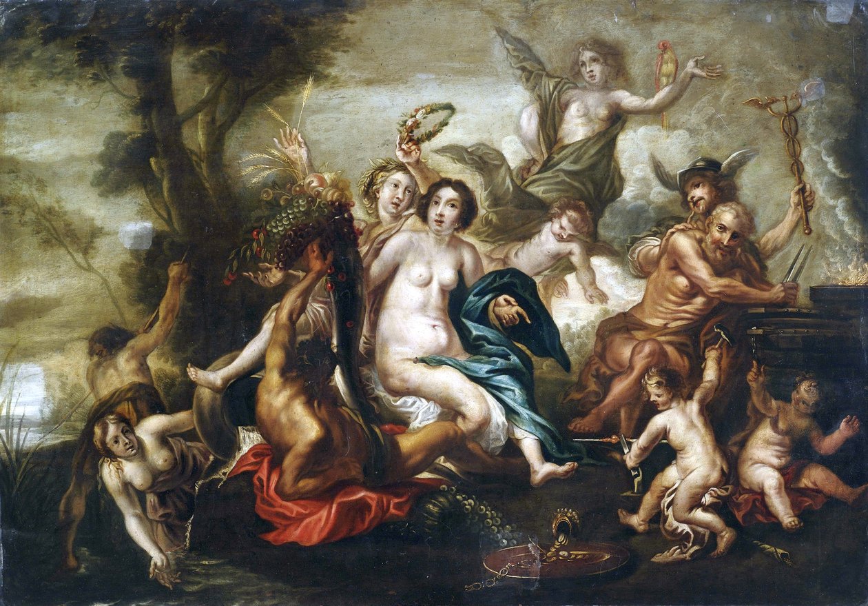Alegoria da primavera. de Unbekannt Unbekannt