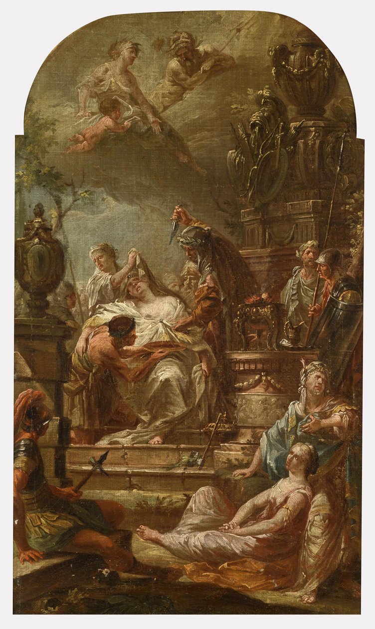 Sacrifício de Polixena de Unbekannt Unbekannt