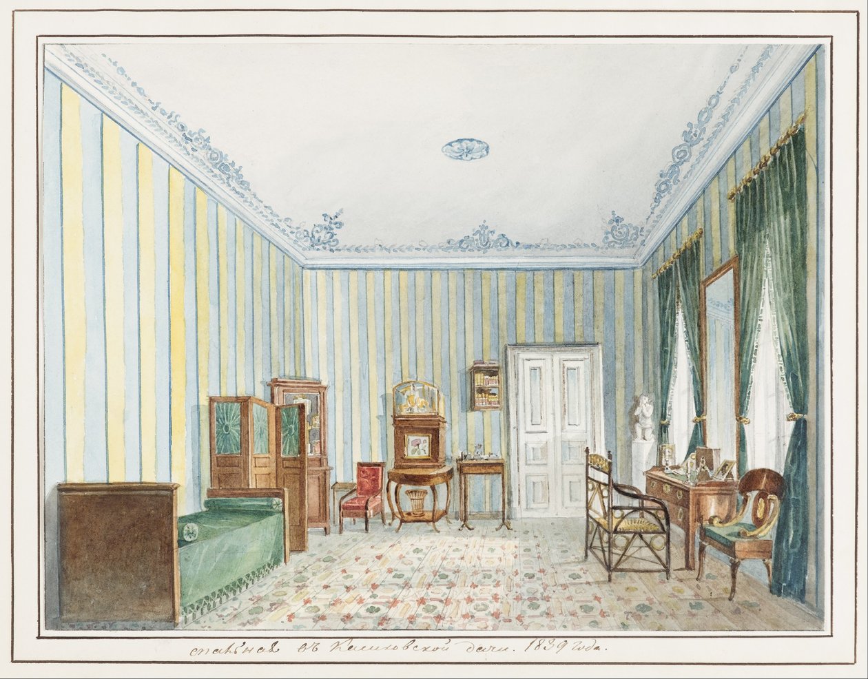 Quarto em um país Dacha de Unbekannt Unbekannt