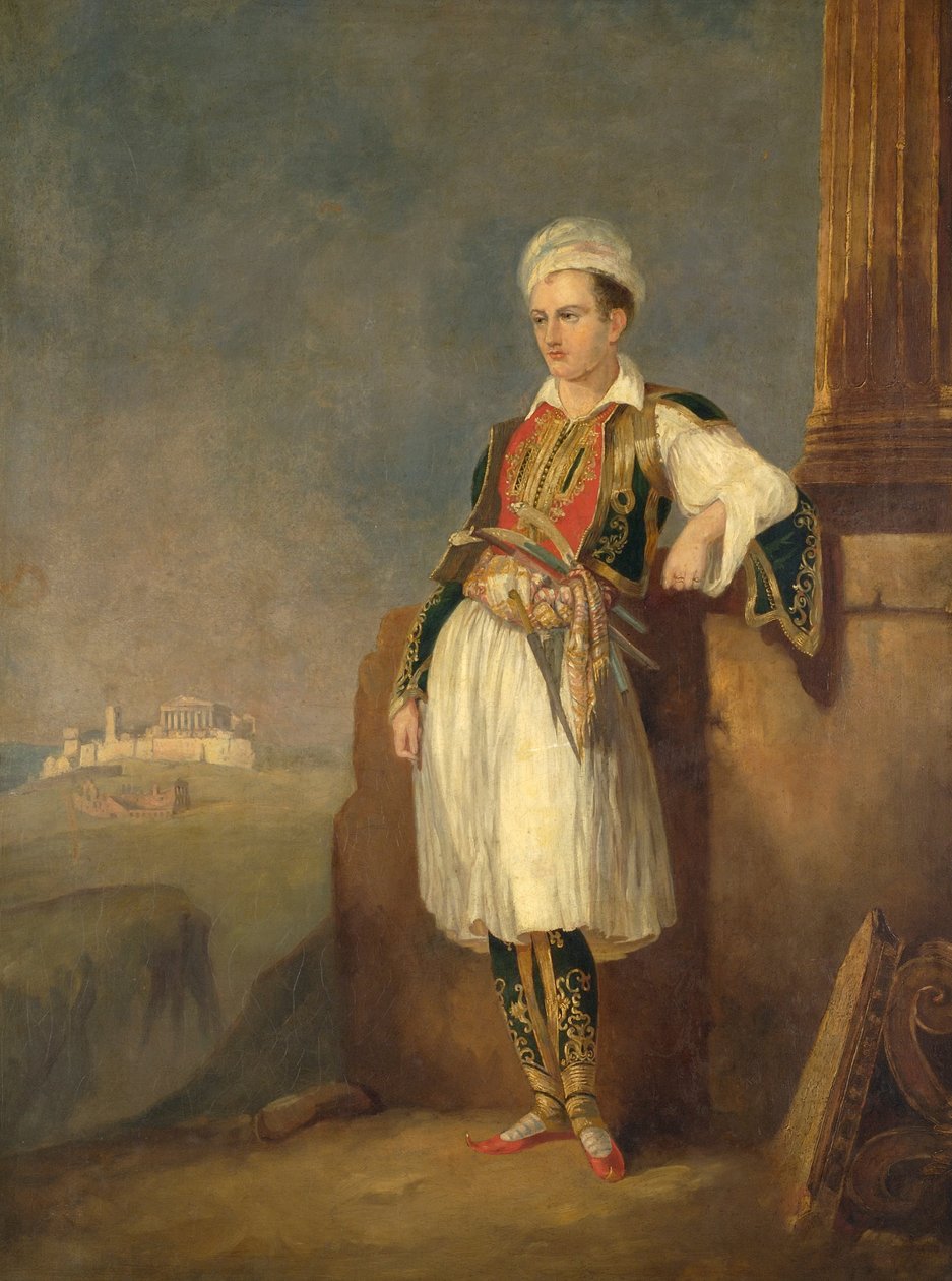 Retrato de Lord Byron de Unbekannt Unbekannt