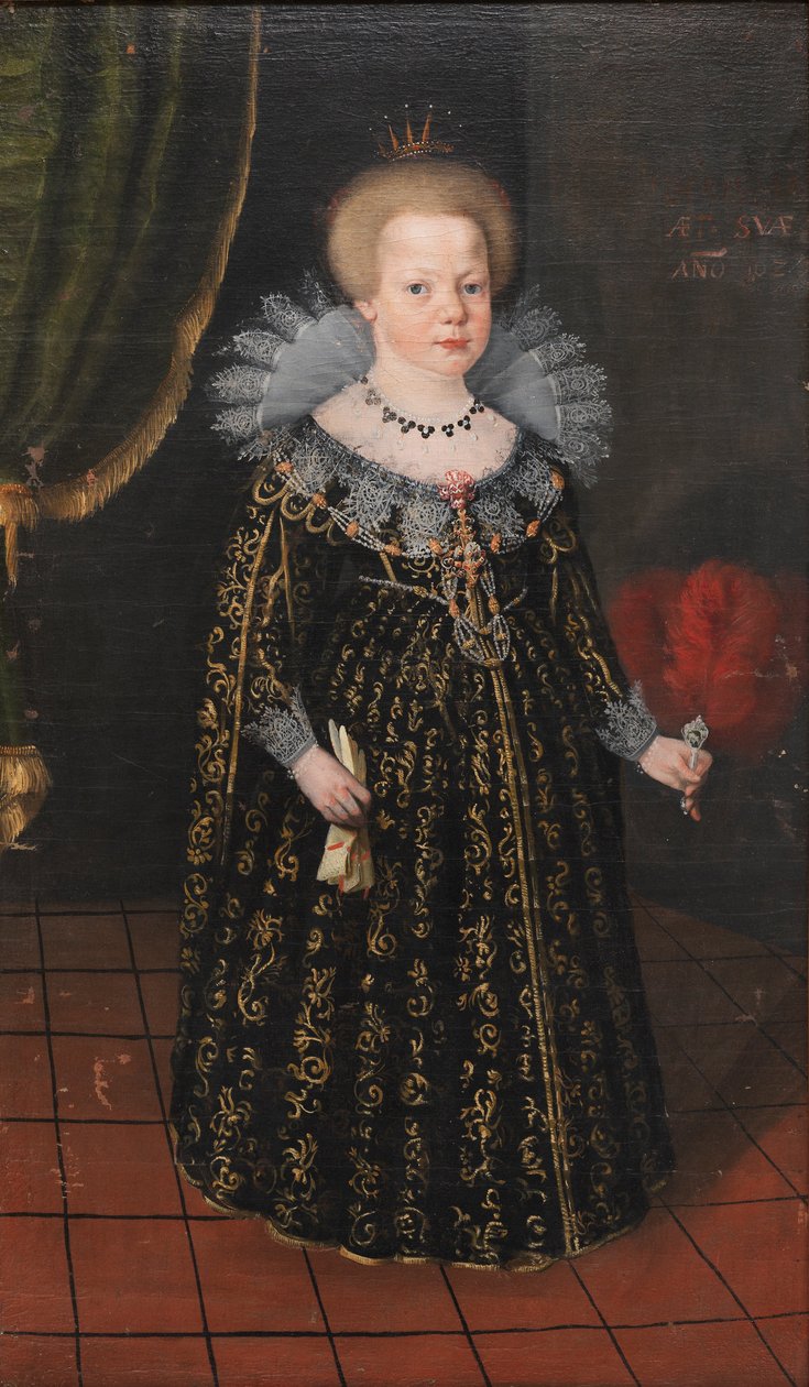 Retrato de menina de Unbekannt Unbekannt