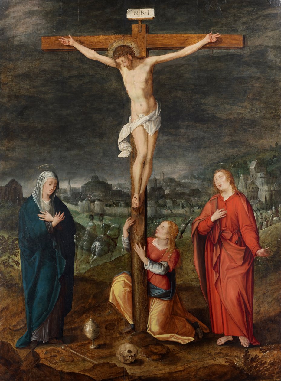 A crucificação de Unbekannt Unbekannt