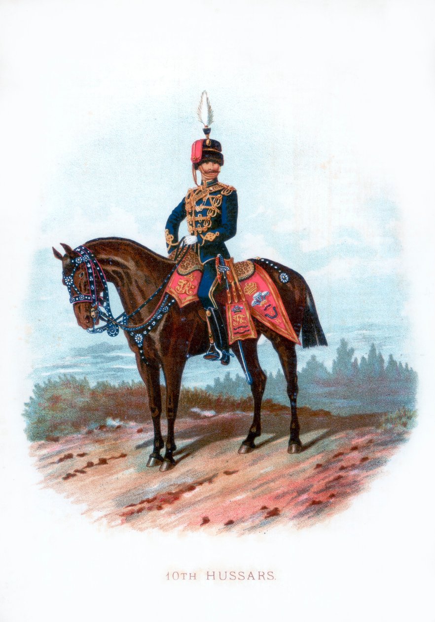 10o Hussardos, 1889 de Unbekannt