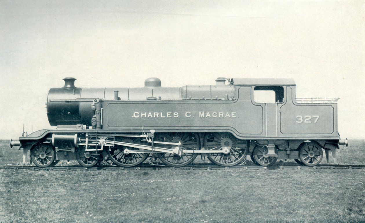 Um grande motor de tanque, 1922. de Unbekannt