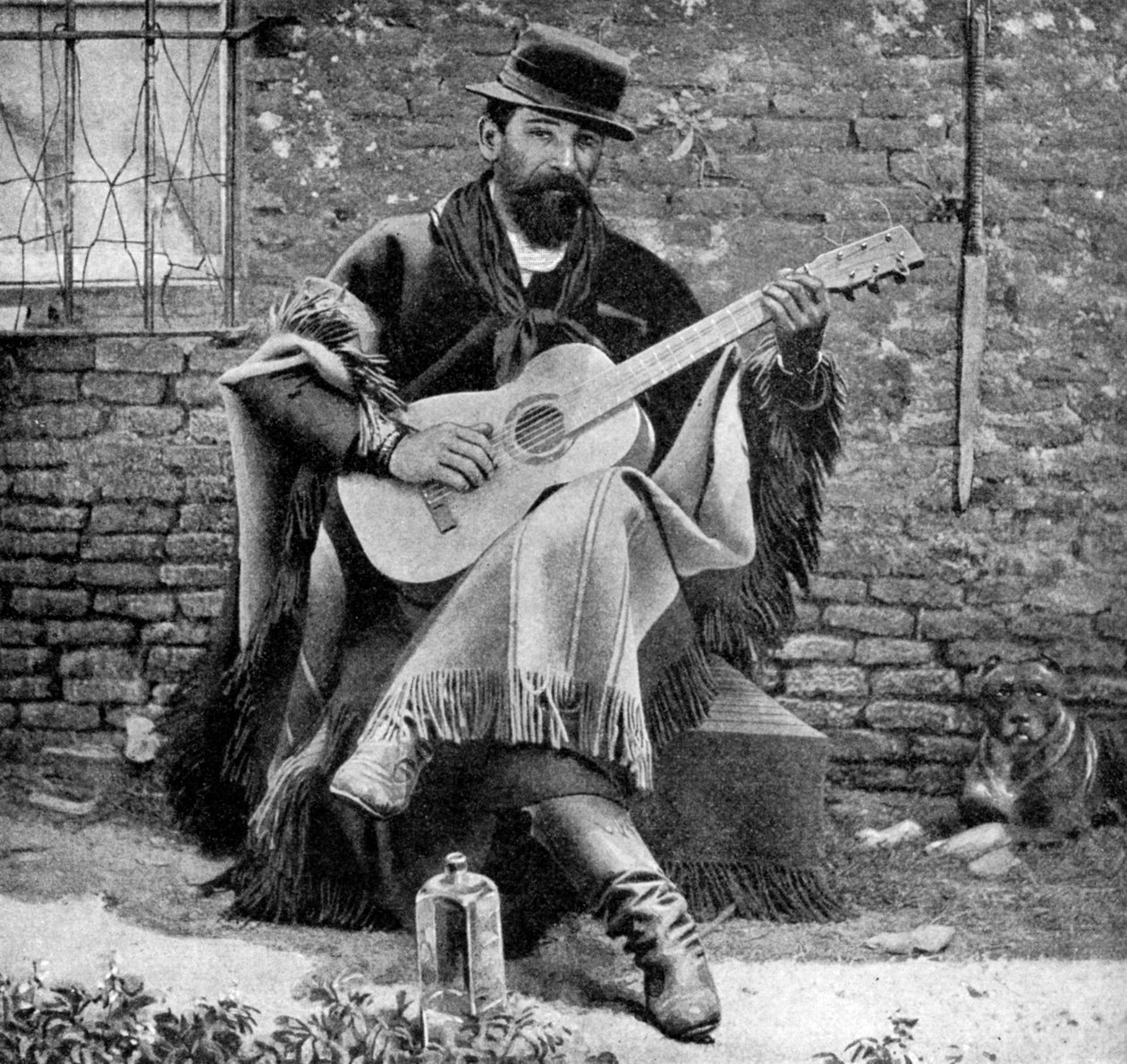 Para gaúcho, Argentina, 1922 de Unbekannt