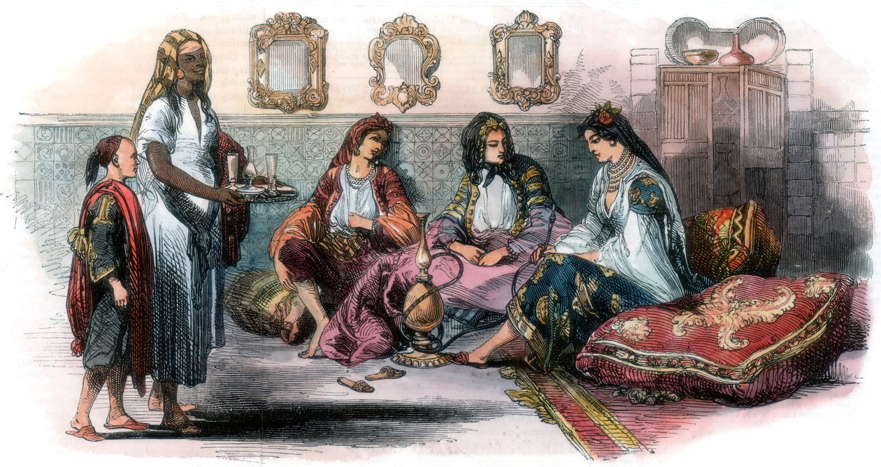 Mulheres argelinas, 1857 de Unbekannt